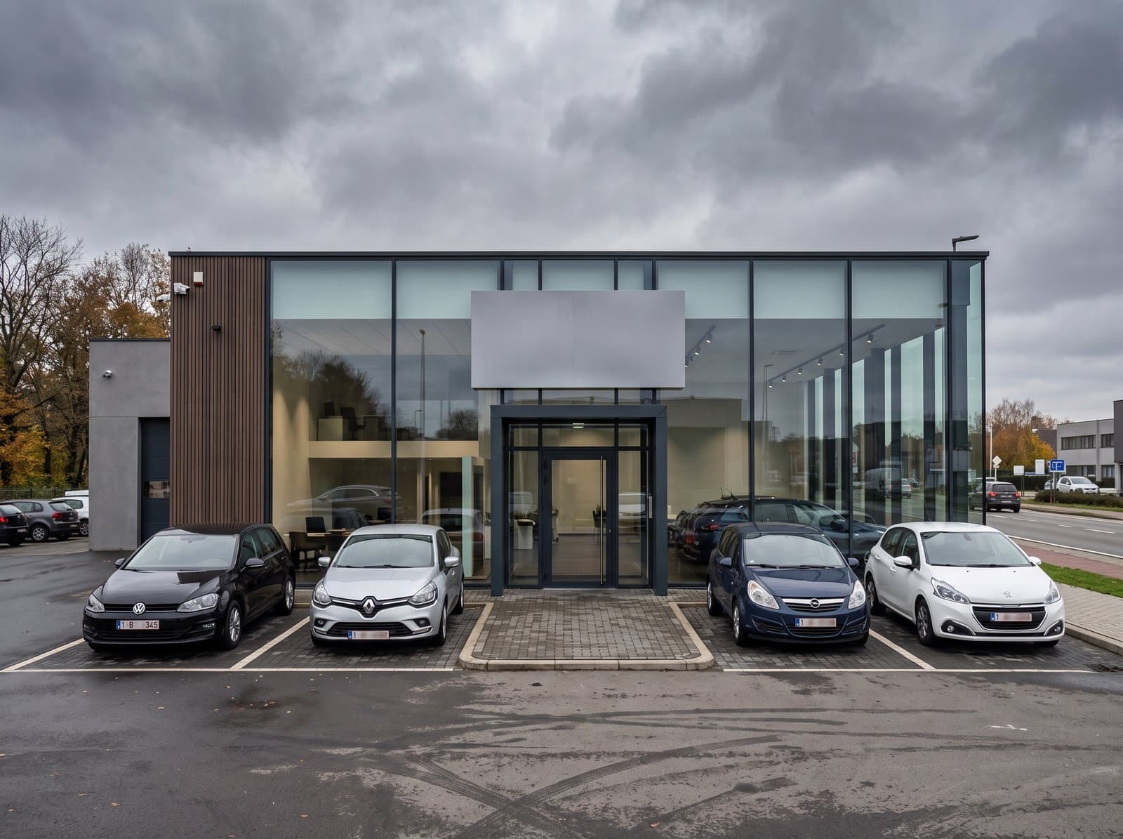 La façade du showroom CarsCorner